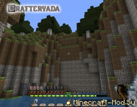 Ресурспак Crafteryada  -32x32 для Minecraft 1.7.4 Скриншот 1