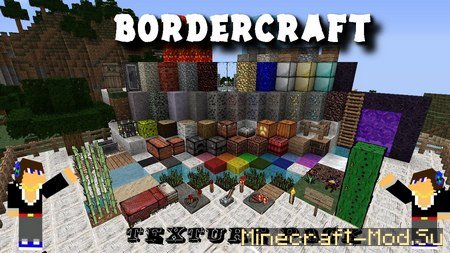 Скачать текстурпак Bordercraft HD для Майнкрафт 1.8.3