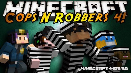 Карта Cops and Robbers 4: High Security для Майнкрафт