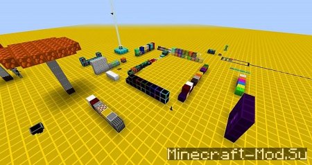 Текстурпак NEON (НЕОН) - 16x16 для Minecraft 1.7.10 Скриншот 1