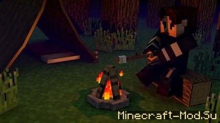 The Camping Mod (Мод Кемпинга)  для Minecraft 1.7.10