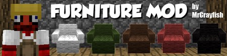 Furniture Mod (Мебельный Мод)  для Minecraft 1.7.2 и 1.7.10
