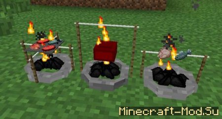 The Camping Mod (Мод Кемпинга)  для Minecraft 1.7.10 Скриншот 1
