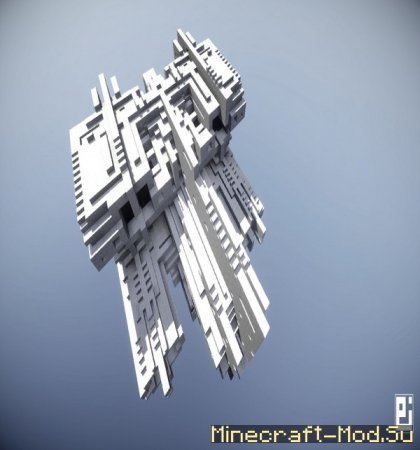 FFG Battleship (космический корабль) для Майнкрафт Скриншот 1