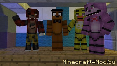 Five Night at Freddy’s (мишка Фредди) для Minecraft 1.7.10 Скриншот 1