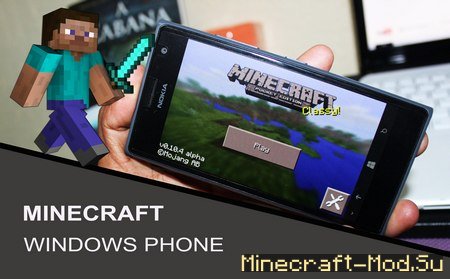 Minecraft 0.10.4 Windows Phone (WP 8.1)