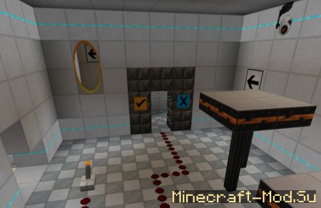 Скачать текстурпак Precisely and Modified Portal для Minecraft 1.7.4 Скриншот 2