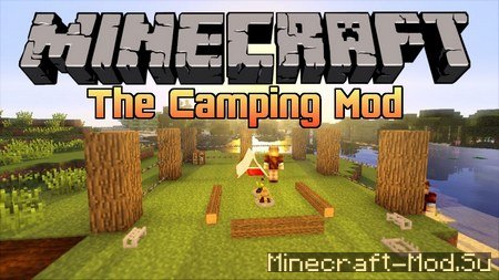 Скачать мод The Camping для Майнкрафт 1.8