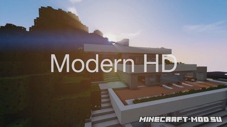 Текстурпак Modern HD для Майнкрафт 1.13.2