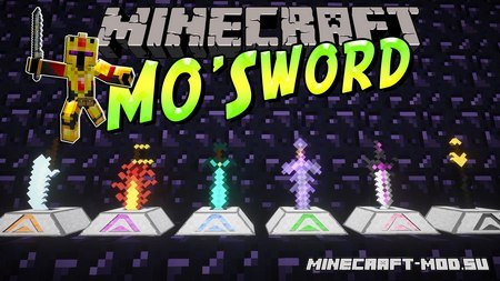 Мод Mo’Swords для Майнкрафт 1.12.2