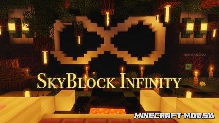 Карта SkyBlock Infinity для Майнкрафт