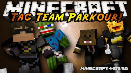 Карта Tag Team Parkour для Майнкрафт