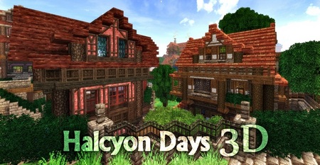 Текстур-пак Halcyon Days для Майнкрафт 1.7.10