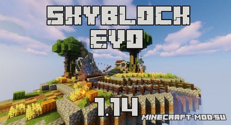 Карта SkyBlock Evo для Майнкрафт