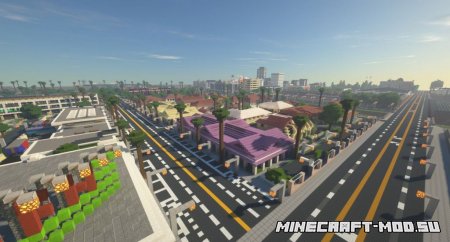 Карта Oshode City для Майнкрафт - Скриншот 3
