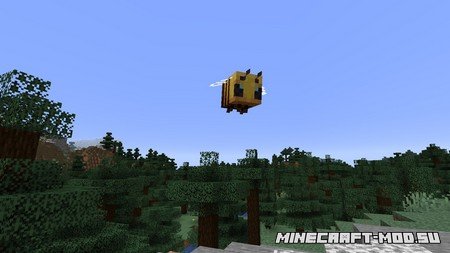 Пчела в Minecraft 1.15