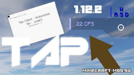 Чит Tap AutoClicker для Майнкрафт 1.12.2