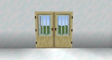 Мод Modern Glass Doors для Майнкрафт 1.14.4 - Дверь 2
