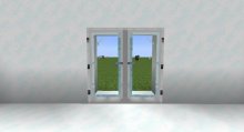 Мод Modern Glass Doors для Майнкрафт 1.14.4 - Дверь 4