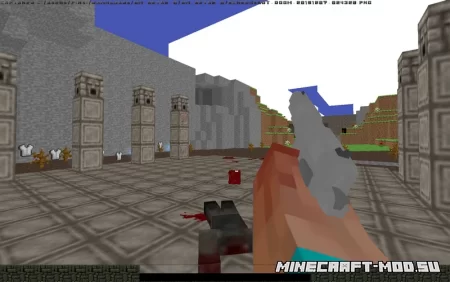 Мод Brutal Minecraft для Doom 2 - Скриншот 5