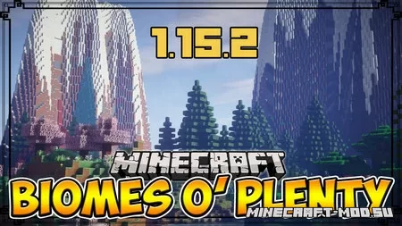 Скачать мод Biomes O’ Plenty для Minecraft 1.15.2