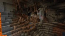 Карстовая пещера в Minecraft 1.17