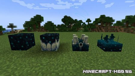Скалк блоки в Minecraft 1.19
