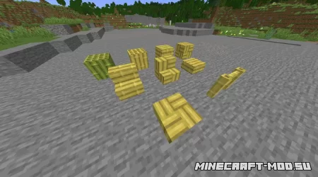 Блок бамбука в Minecraft 1.20